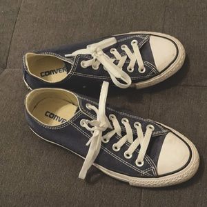 Blue Converse Sneakers